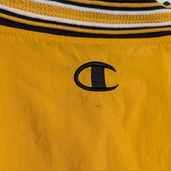 Vintage Pittsburgh Steelers Pullover Windbreak - Champion NFL Pro Line sz M - Picture 9 of 9